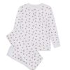 Marie Chantal Sleepwear | Love Heart Pyjamas - Child White