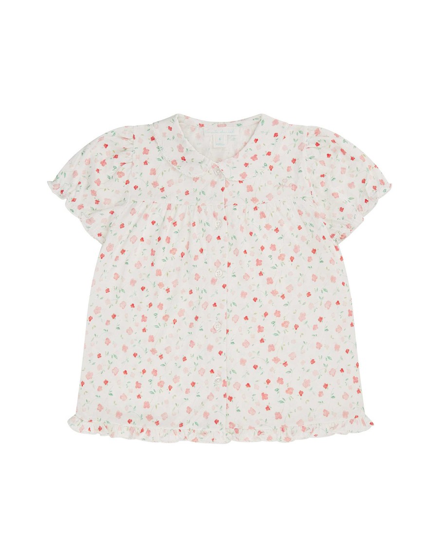 Marie Chantal Sleepwear | Bloom Wind Ditsy Pyjamas - Child Pink