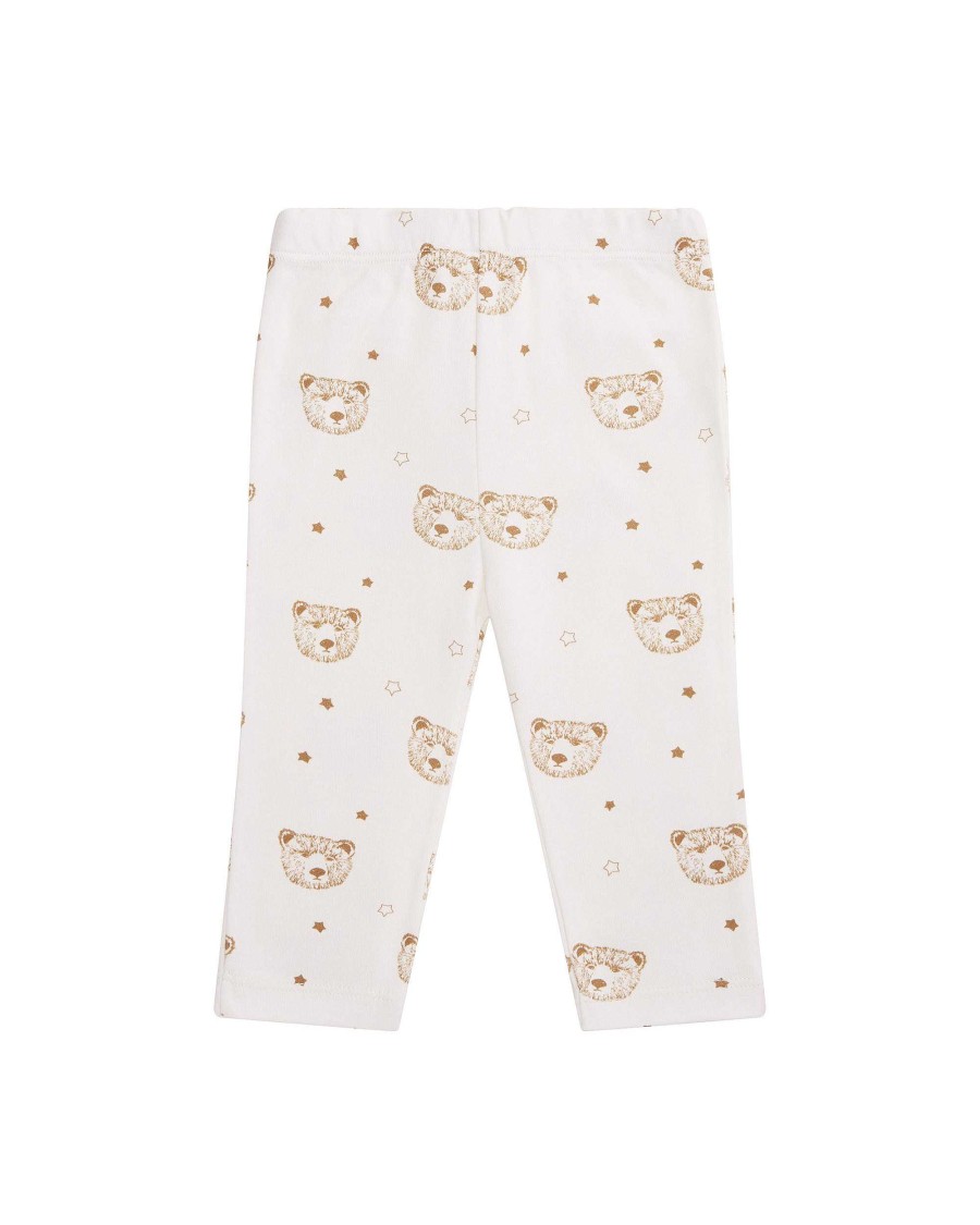 Marie Chantal Baby Girl | Bear Two Piece Set - Baby Cream