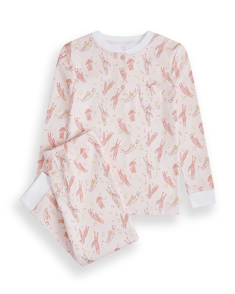 Marie Chantal Sleepwear | Little Bunny Pyjamas - Pink