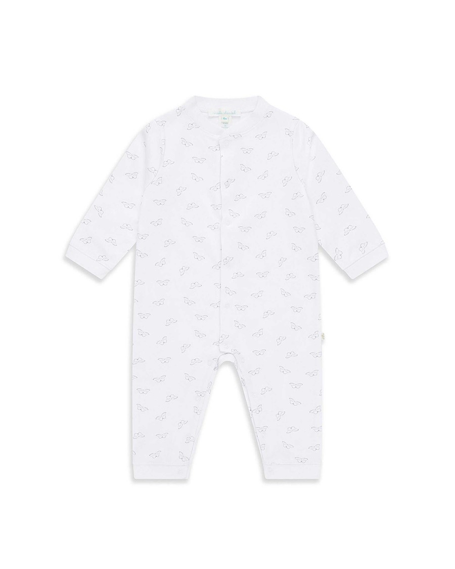 Marie Chantal Gift Sets | Angel Wing Organic Cotton 3 Piece Set - White