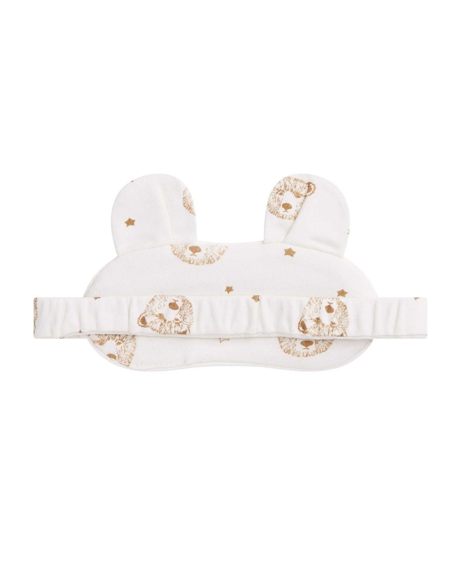 Marie Chantal Sleepwear | Bear Sleep Mask - Child Cream