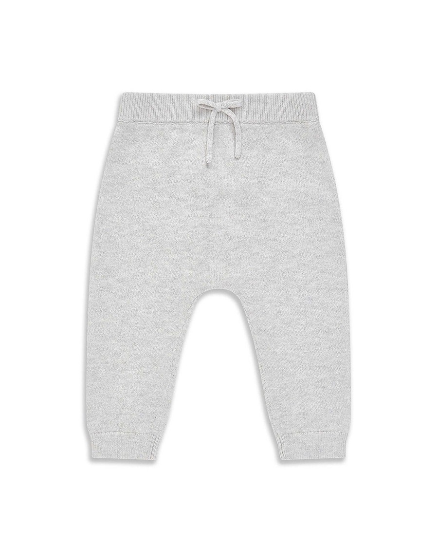 Marie Chantal The Iconic Angel Wing | Angel Wing Knitted Trouser - Grey