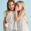 Marie Chantal Sleepwear | Bloom Wind Ditsy Nightgown - Child Pink