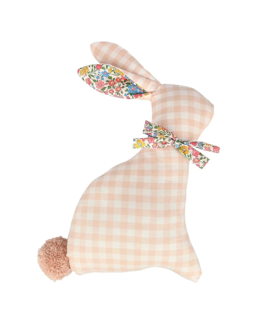 Marie Chantal Toys & Books | Meri Meri Gingham Bunny Cushion