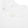 Marie Chantal Loungewear | Angel Wing Peter Pan Collar T-Shirt - Child White & Gold