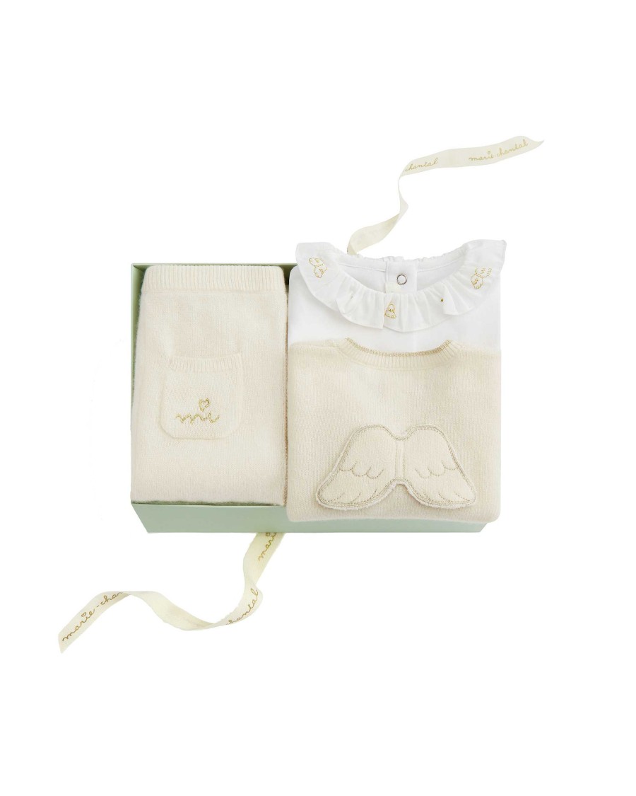 Marie Chantal Gift Sets | The Little Cashmere Gift Set - Cream