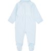 Marie Chantal The Iconic Angel Wing | Angel Wing Sleepsuit With Mittens - Blue